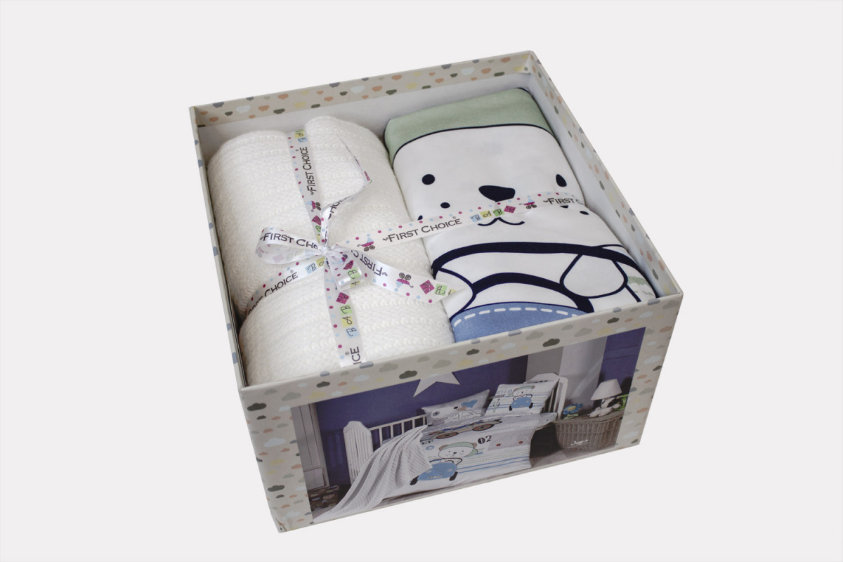 Комплект Карвен (детское постельное белье с пледом)  3D Digital сатин D 040 Joyce