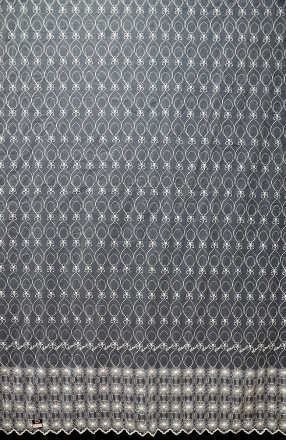 Тюль-сетка с вышивкой K8014İNCİ (Акция)