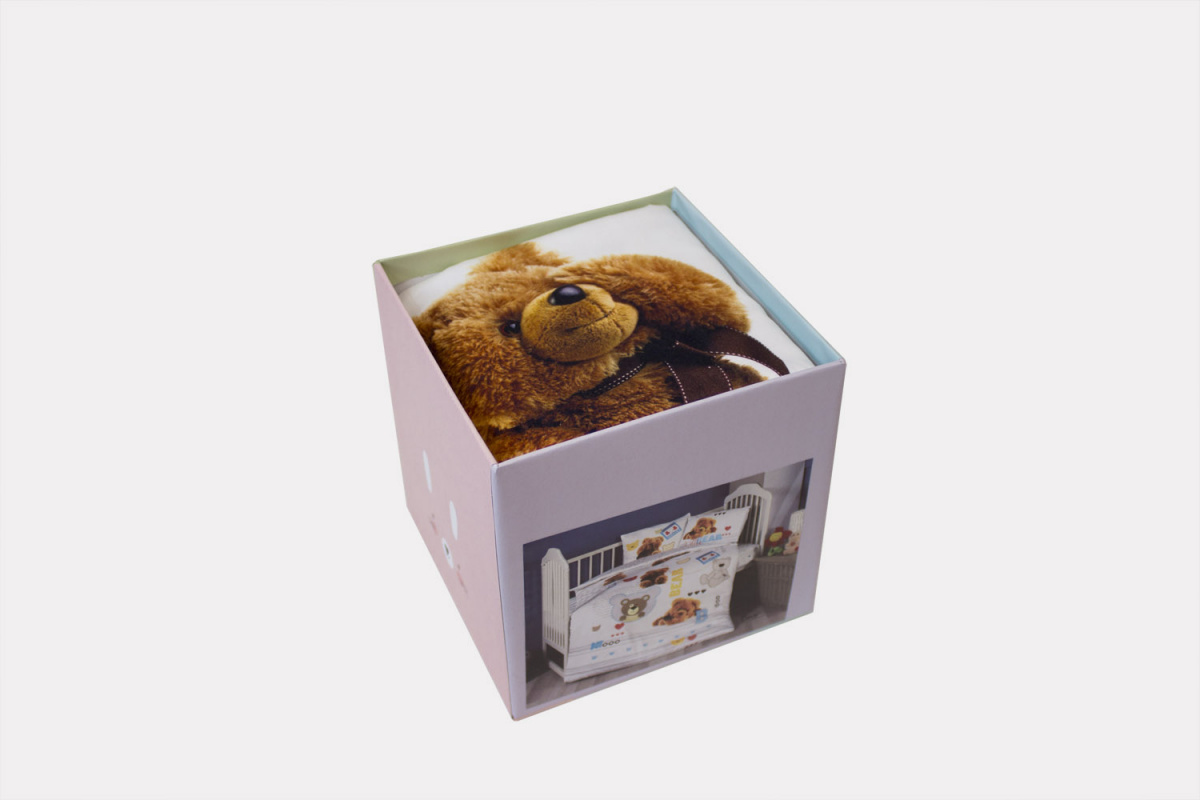 Комплект Карвен (детское постельное белье) 3D Digital сатин D 039 Bear