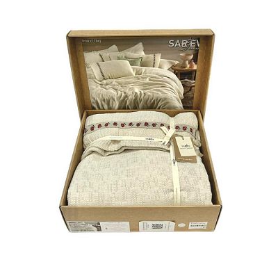 Постельное белье Sarev Mood Comfort хлопок 1.5 спальн. N364 LENA v1/Bej