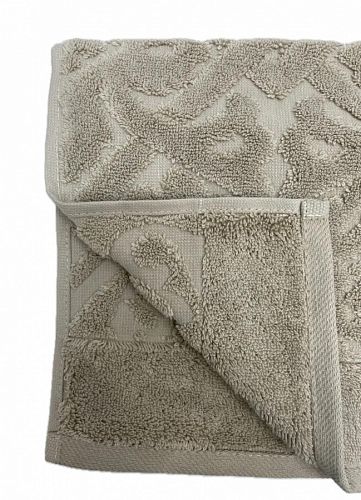 Полотенце Kарвен Vip Cotton 70*140 1шт махра H5168 ROMA Coffee