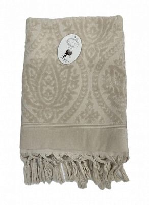 Полотенце Kарвен Vip Cotton 70*140 1шт махра H5168 LALEZAR Powder