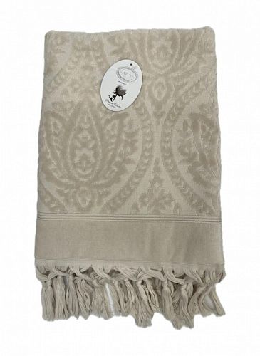 Полотенце Kарвен Vip Cotton 70*140 1шт махра H5168 LALEZAR Powder