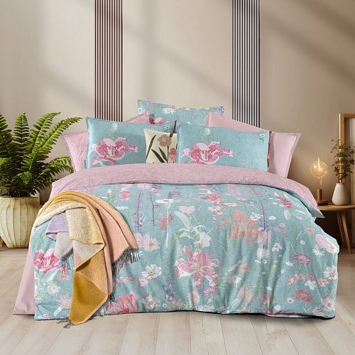 Постельное белье "Sarev" fancy семейный N390 STELLA v1/Mint
