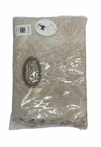 Полотенце Kарвен Vip Cotton 70*140 1шт махра H5168 LALEZAR Powder