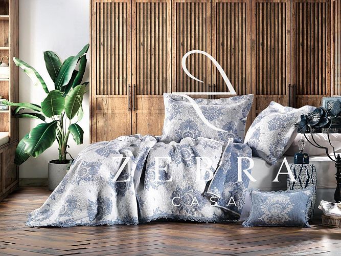 Покрывало ZEBRA CASA "ALL DAYS Damask" евро (250*260) Y 775