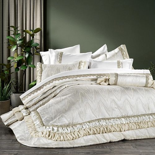 Комплект ZEBRA CASA 10 пр. Y1073 HOLLY KREM