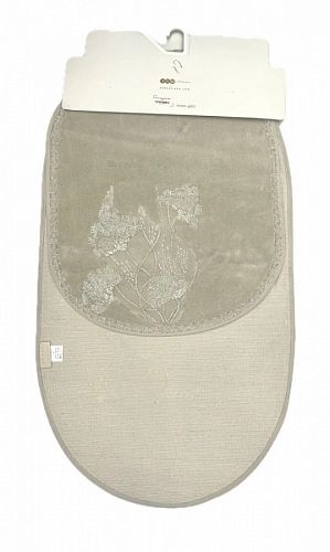 Набор ковриков для ванной Zebra oval 70*115/60*80 KV442 MILA CAPPUCINO