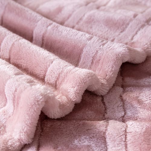 Плед Karven фланель 1,5 спальн. PL 015 CUTTING v2/Powder