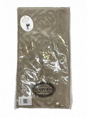 Полотенце Kарвен Vip Cotton 50*90 1шт махра H5167 ROMA Coffee