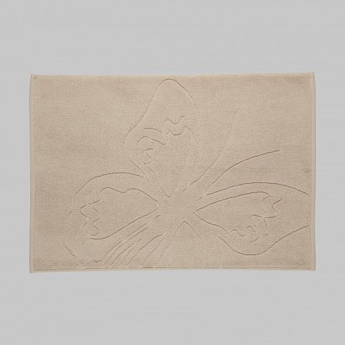Полотенце для ног Sarev 50*70 1шт. махра H1045 ELETRA v5/BEJ