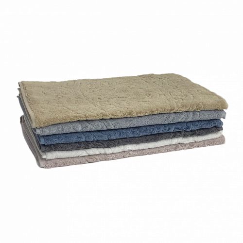 Полотенце для ног Карвен Vip Cotton "FANTASTIK" 50*70 6шт.махра Н 3258 (Акция)