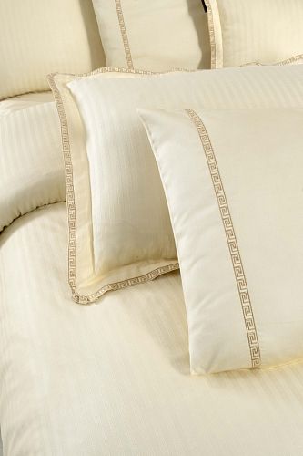 Постельное белье "Sarev" Sport&Chic премиум сатин 260 tc евро JACQUARD STRIPE v7/Sari
