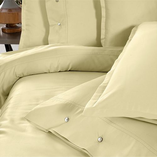 Постельное белье "Sarev" премиум сатин 300 tc евро N380 MONOCHROME v5/Lemon Cream