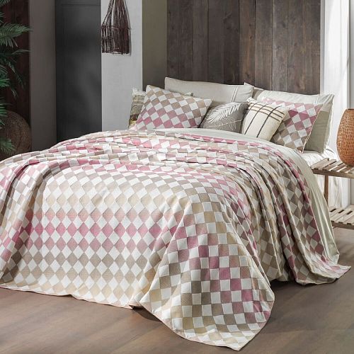 Покрывало SAREV Mood Comfort хлопок евро 240*260 Y1028 BELOISE v1/Multicolour