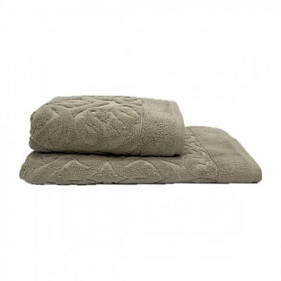 Полотенце Kарвен Vip Cotton 70*140 1шт махра H5168 ROMA Coffee