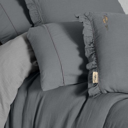 Постельное белье Sarev Mood Comfort муслин евро N357 KENYON v2/Gri
