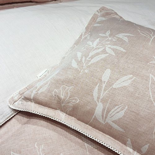 Постельное белье Sarev Mood Comfort муслин евро N357 BELLISSIMA v1/Pudra