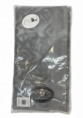 Полотенце Kарвен Vip Cotton 50*90 1шт махра H5167 ROMA Grey