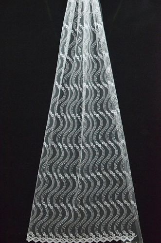 Тюль-сетка с вышивкой DMF308-9
