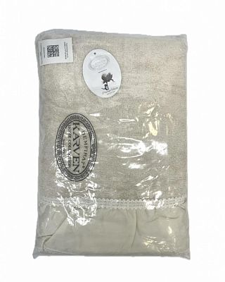 Полотенце Kарвен Vip Cotton 70*140 1шт махра H5170 ISABELLA Beige