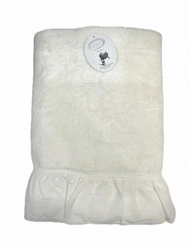 Полотенце Kарвен Vip Cotton 70*140 1шт махра H5170 ISABELLA Cream