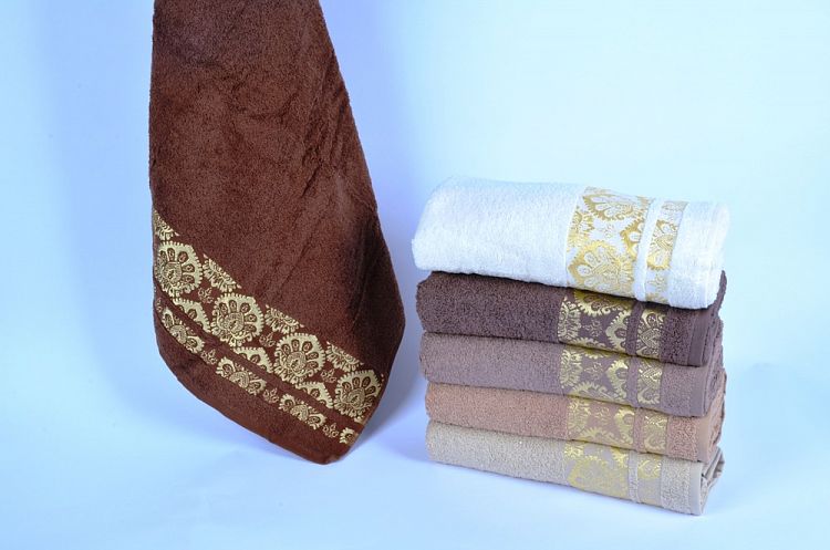 Полотенце Карвен " SIRMA SOFT" махра 50*90 6шт. Н 2057(Акция)