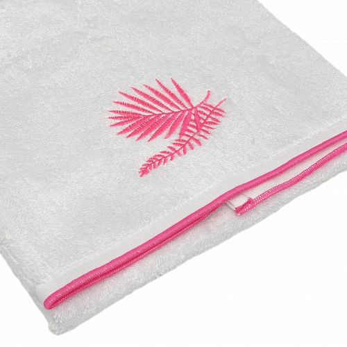 Полотенце Sarev "SUPRA" 90*150 1шт.  махра H1032 v3 pembe/розовый