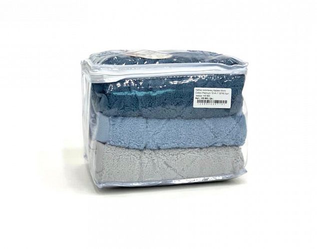 Набор полотенец Карвен Micro Cotton Premium "EVA-1" 70*140 3шт.  махра  НS 964