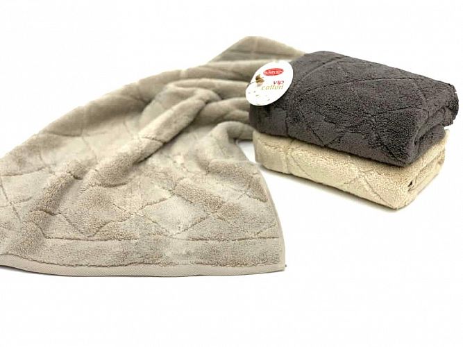 Набор полотенец Карвен Micro Cotton Premium "EVA-2" 70*140 3шт.  махра  НS 967