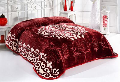 Покрывало EVLEN SUPER SOFT (двухстороннее,1слойное) 220*240  евро Y 938 v10 (D-17) (Акция)