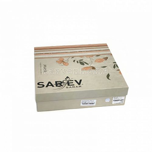 Постельное белье  "Sarev" евро поплин  MERIDA FANCY v1/taba