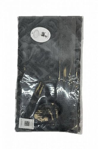 Полотенце Kарвен Vip Cotton 50*90 1шт махра H5167 ROMA Antracite