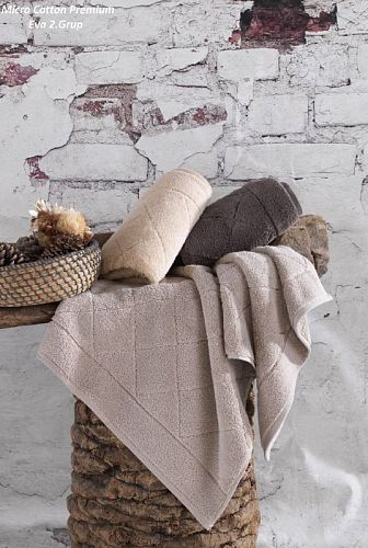 Набор полотенец Карвен Micro Cotton Premium "EVA-2" 70*140 3шт.  махра  НS 967