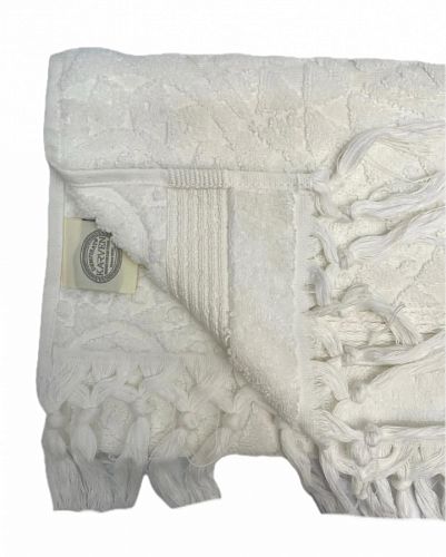 Полотенце Kарвен Vip Cotton 50*90 1шт махра H5167 DONENCE Cream