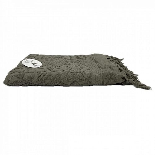 Полотенце Kарвен Vip Cotton 70*140 1шт махра H5168 DONENCE Green