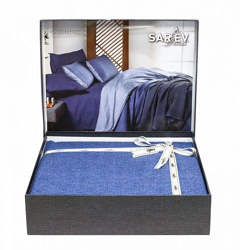 Постельное белье "Sarev" fancy dream евро N345 UNITWILL v4/Mavi