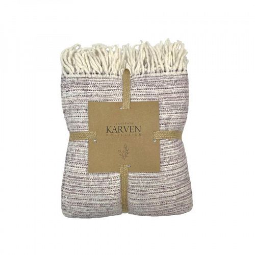 Плед Karven SAYAK хлопок 60%,акрил 40% 1,5 спальный 150*200 PL024 v11/Mor