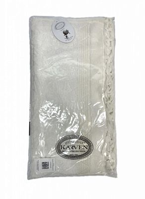 Полотенце Kарвен Vip Cotton 50*90 1шт махра H5167 DONENCE Cream