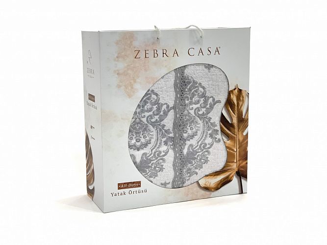 Покрывало ZEBRA CASA "ALL DAYS Damask" евро (250*260) Y 775