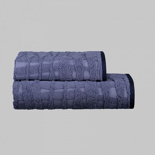 Полотенце Sarev ELITE GROUP "POSEIDON" 85*150 1шт. махра Н 1026 v5/Mavi