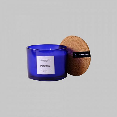 Свеча ароматическая Sarev 350 гр. AR 009 BLUE JASMINE OSMANTHUS CANDLE