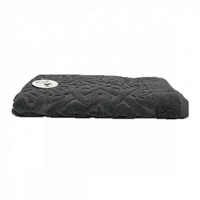 Полотенце Kарвен Vip Cotton 70*140 1шт махра H5168 ROMA Antracite