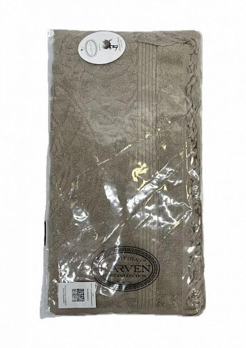 Полотенце Kарвен Vip Cotton 50*90 1шт махра H5167 DONENCE Coffee