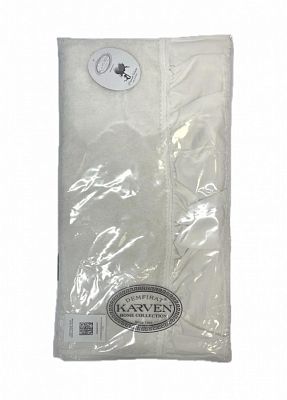 Полотенце Kарвен Vip Cotton 50*90 1шт махра H5169 ISABELLA Cream