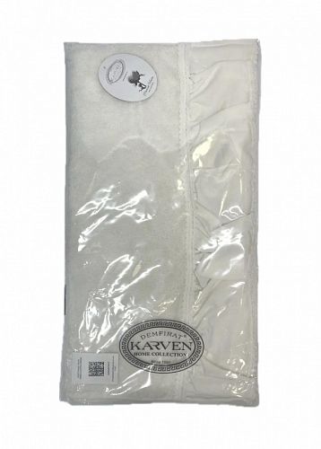 Полотенце Kарвен Vip Cotton 50*90 1шт махра H5169 ISABELLA Cream