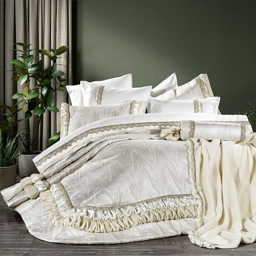Комплект ZEBRA CASA 10 пр. Y1073 HOLLY KREM
