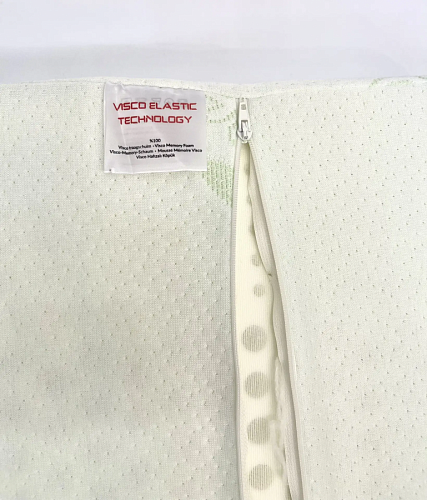 Подушка  Карвен "VISCO" aloe vera  ортопедическая 60*38*10/8  1шт. Е 881