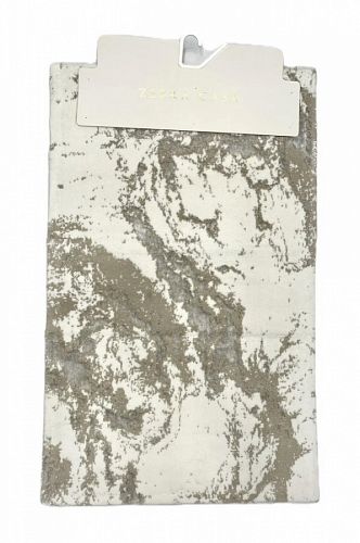Набор ковриков для ванной  Zebra 70*115/50*70 KV443 VERONICA Ekru/Bej/Silver