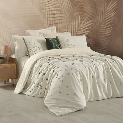 Постельное белье Sarev Mood Comfort муслин евро N357 SALERNO v1/Ekru